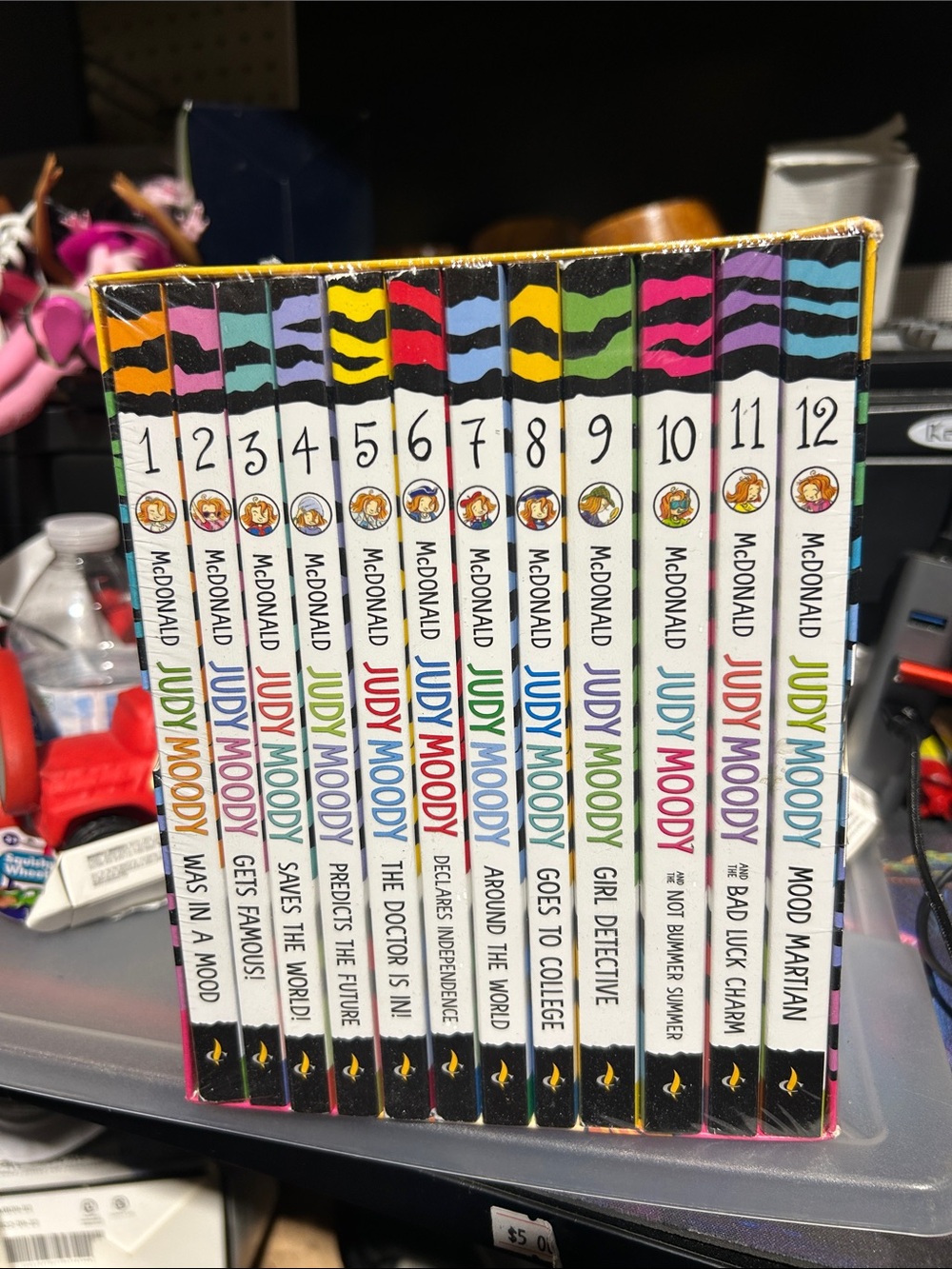 Judy Moody Book Set - Colorful Multicolor Spines